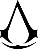 Video Games Assassins Creed Logo, Black, 6