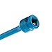 Steelman 1/2-Inch Drive 80 ft-lb Torque Extension for Impact Wrench, 8-inch Extension, Corrosion-Resistant Powder-Coated Steel, Blue