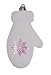Shatterproof Christmas Tree Ornaments by Clever Creations | Pink and White Mitten 4