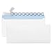 ValBox 200 Count #10 Self-Seal Security Envelopes, Windowless Design, Security Tint Pattern for Secure Mailing Envelopes, 4-1/8x9-1/2 Inches, White, Business Envelopes