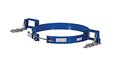 Vestil TDR-55 Steel Tilting Drum Ring, Painted Carbon Steel, 1200 lbs Capacity