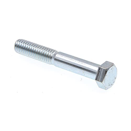 Prime-Line 9059752 Tornillo Hexagonal, 3/20.3 cm-16 x 2-1/5.1 cm, Acero Chapado en Zinc, Paquete de 25