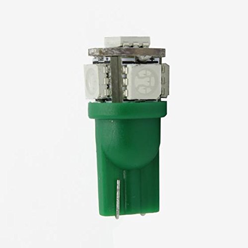 Partsam Pack2 High Power T10 T15 LED Parking Light Bulbs 152 158 159 161 168 Green Led Super Bright for Chevrolet Pontiac Lincoln Ford - Thumbnail 5