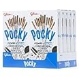 Glico Pocky Biscuit Sticks, Cookies & Cream, 1.41 oz ( Pack of 10 )