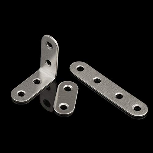 1 Corner+Brace+Stainless+Bookshelf+Furniture