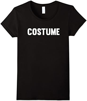 Womens Shirt That Says Costume Small Black