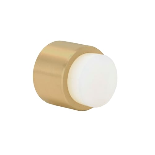 White Rubber - Matte Brass