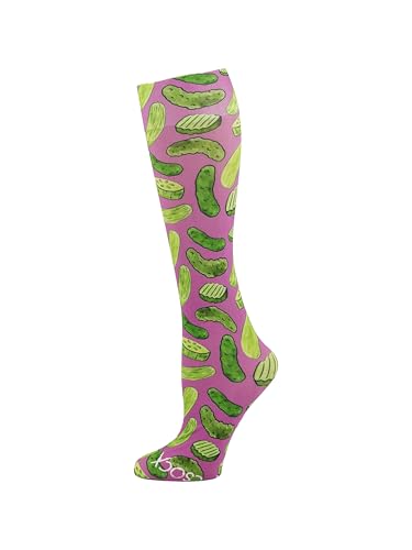 Hocsocx Pickled! Performance Liner Socks Moisture Wicking Protection for Field Hockey Soccer Ski Horseback Riding (S,M,L)