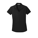 Port Authority Ladies Dry Zone Grid Polo, Black, X-Large