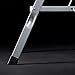 VonHaus Steel 4 Step Ladder Folding Portable Stool with 330lbs Capacity and Anti-Slip Feet - Lightweight and Sturdy
