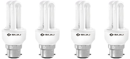 Bajaj Ecolux 2U CDL CFL - (5-Watt and Pack of 4)