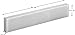 Stainless Steel Magnetic Knife Strip: Strong 10 Inch Kitchen Knives Holder & Garage Organizer Bar Mount Magnet - Powerful Flush Mounted Space Saver & Holder For Hand Tools Scissors Cutlery & Utensils