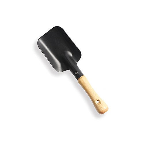 3-Piece Mini Garden Hand Tool Set Wooden Handle Iron Garden Tools Planting Tools Shovel +Spade+ Rake Trowel Wood Handle Metal Head Gardener