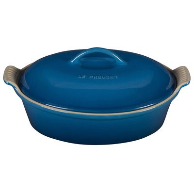 Click Here to See More Images Heritage Covered Oval Casserole Color: Marseille