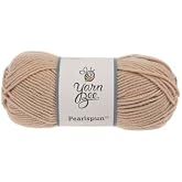 Yarn Bee Pale Taupe Pearlspun 3.5 Oz