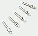 Lingery Quill Pen Set with Stand and 5pcs Stainless Steel Nibs in Different Size,Feather Dip Pen Gift Set