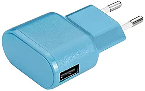 Aiino Wall Charger Caricabatteria da parete Caricatore USB da muro portatile 1USB 1A, Blu