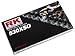 RK Racing Chain 530XSOZ1-114 (530 Series) Steel 114 Link High Performance Street and Off-Road RX-Ring Chain with Connecting Link