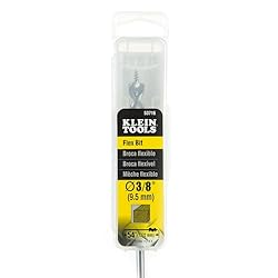 Klein Tools 53716 Flex Bit Auger, 3/8-Inch x