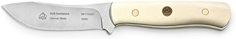 Puma SGB Saddleback White Bone Fixed-Blade Knife 3.8" Blade