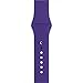 Apple Watch Band, Perman Sports Comfort Smooth Silicone Smart Watch Replacement Bracelet Strap Band Watchband for Apple Watch 38mm Dark Purple