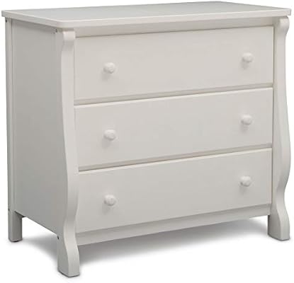 delta children's 3 drawer dresser chocolate