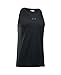 Under Armour Men's Buzzer Beater Tank, Black/Stealth Gray, Medium