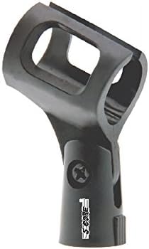 5 Core MC-1 Black Universal Wireless Microphone Clip/Holder