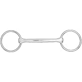 HORZE Mullen Mouth Loose Ring Snaffle Bit - 5