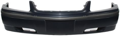 CarPartsDepot, No Appearance Package Front Bumper Cover Primed w/Molding w/o Fog Hole, 352-151971-10-PM GM1000585 12335505