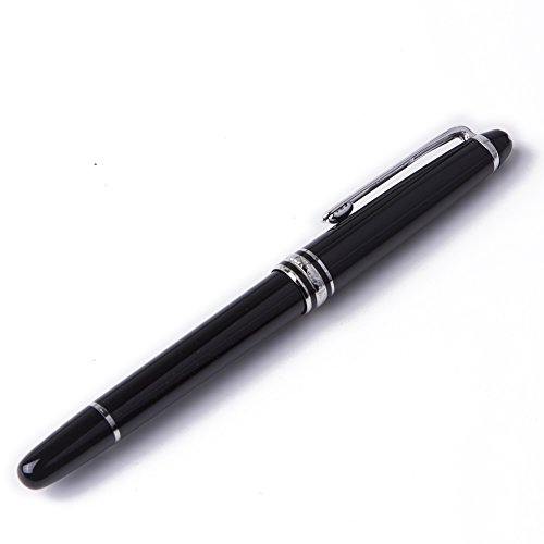 Montblanс large silver pen classic series signature