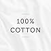 AllerEase 100% Breathable Cotton Pillow Protector for Sleeping, Queen 30