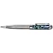 Xezo Platinum Plated Ballpoint Pen, Natural Sea Shell, Sterling Silver (Maestro Sea Shell BP)