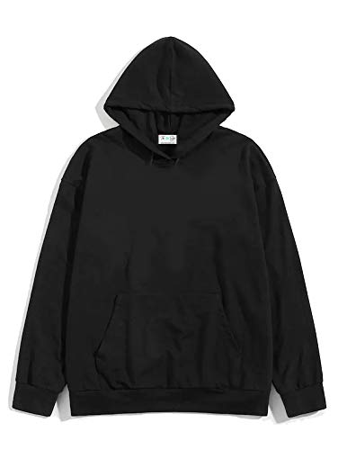 plain black sweatshirt for womens