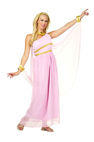 RG Costumes Women's Pink Roman Toga