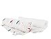 Muslin Swaddle Blankets Unisex - Organic Cotton Blankets White 47