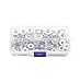 binifiMux 70Pcs Hexagon Serrated Flange Nuts Assortment Kit(7 Sizes), 304 Stainless Steel #6#8#10, 3/16