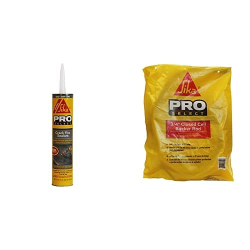 Sikaflex Crack Flex Sealant, Gray, SelfLeveling, sealant for Sealing Horizontal Cracks, 10,1 fl