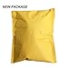 Amajoy 12pcs Glitter Poinsettia Christmas Tree Ornament Artificial Wedding Christmas Flowers Xmas Tree Wreaths Decor Ornament, 5.5inch, Red and Gold for Choice (Gold)