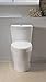 Toto MS654114MF#01 1.6GPF and 0.9GPF Aquia One-Piece Toilet, Cotton