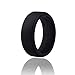 M-MOSTEP Silicone Wedding Ring, Slicone Ring for Men and Women, Premium Medical Grade Stackable Rubber Bands, Breathableand Comfortable Fit & Skin Safe Ring