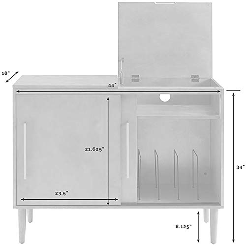 Crosley Furniture Everett Media Console, Acorn Pricepulse