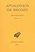 Argonautiques Tome I: Chants I-II (Collection Des Universites De France Serie Grecque) (French Editi by 