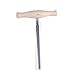 ammoon Violin Peg Hole Reamer 1:30 Taper with Wood Handle for 3/4 4/4 Violins Luthier Tool