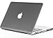 Kuzy GRAY 13inch Rubberized Hard Case Cover See Thru for NEW Macbook PRO 13.3