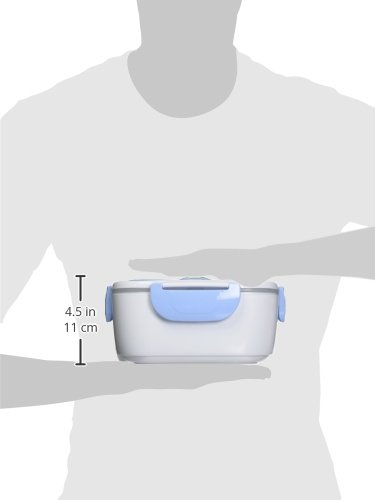 EBH-01 Electric Heating Lunch Box, Light Blue by TAYAMA