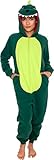 Slim Fit Animal Pajamas - Adult One Piece Cosplay Dinosaur Costume by Silver Lilly