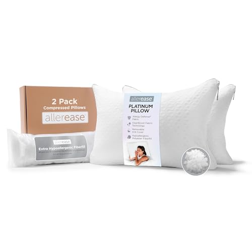 AllerEase Platinum Adjustable Pillow