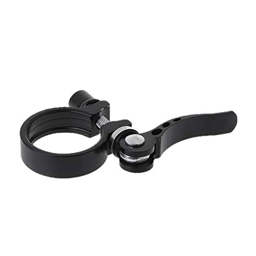 Lergo Aluminum Alloy Seatpost Clamp Quick Release Cycling MTB Bicycle Seat Clamp 34.9mm Internal Diameter Bike Part