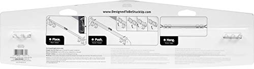 HIGH & MIGHTY 515310 Picture Hanger Set, Easy Tool-Free Dry Wall Art Hangers for Large Artwork, Photos, and Mirrors, Holds up to 125lbs, Steel, Weight Limit, Silver, 1 Count (Pack of 1)